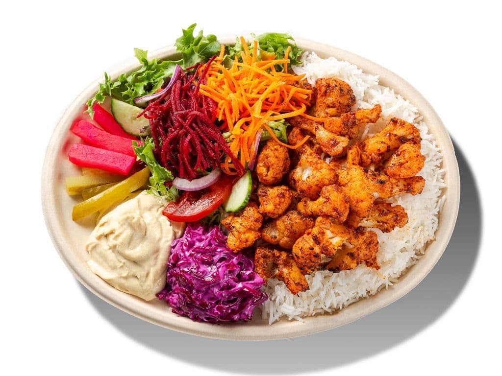 Roasted Harissa Cauliflower Plate