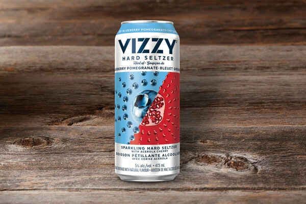1-Pk Vizzy Blueberry Pom Sparkling Hard Seltzer