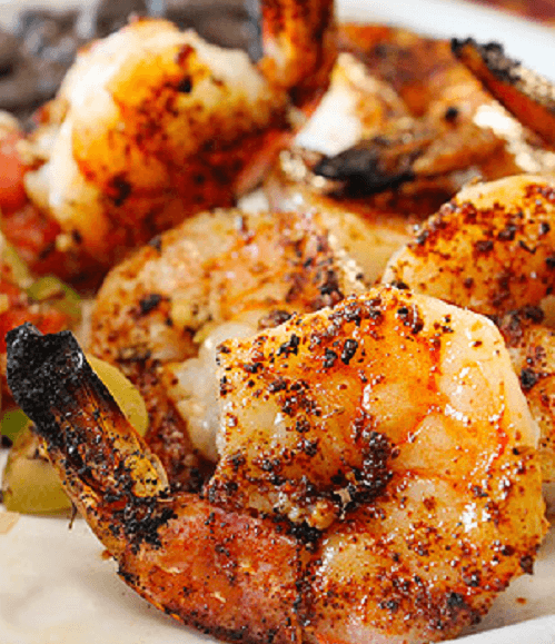 Shrimp with Tzatziki Sauce (10 pcs)