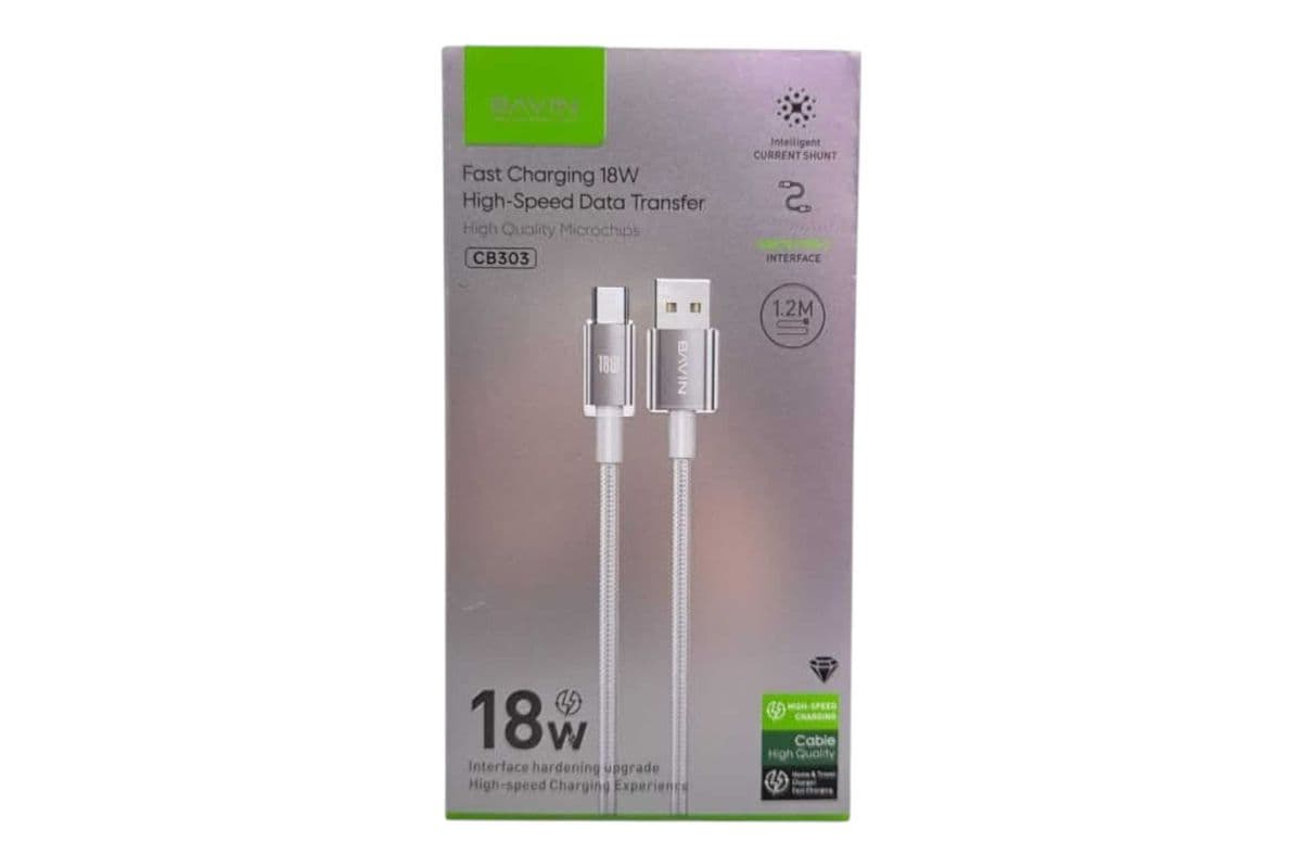 Bavin 18W USB to Type C High Speed Data Transfer Cable