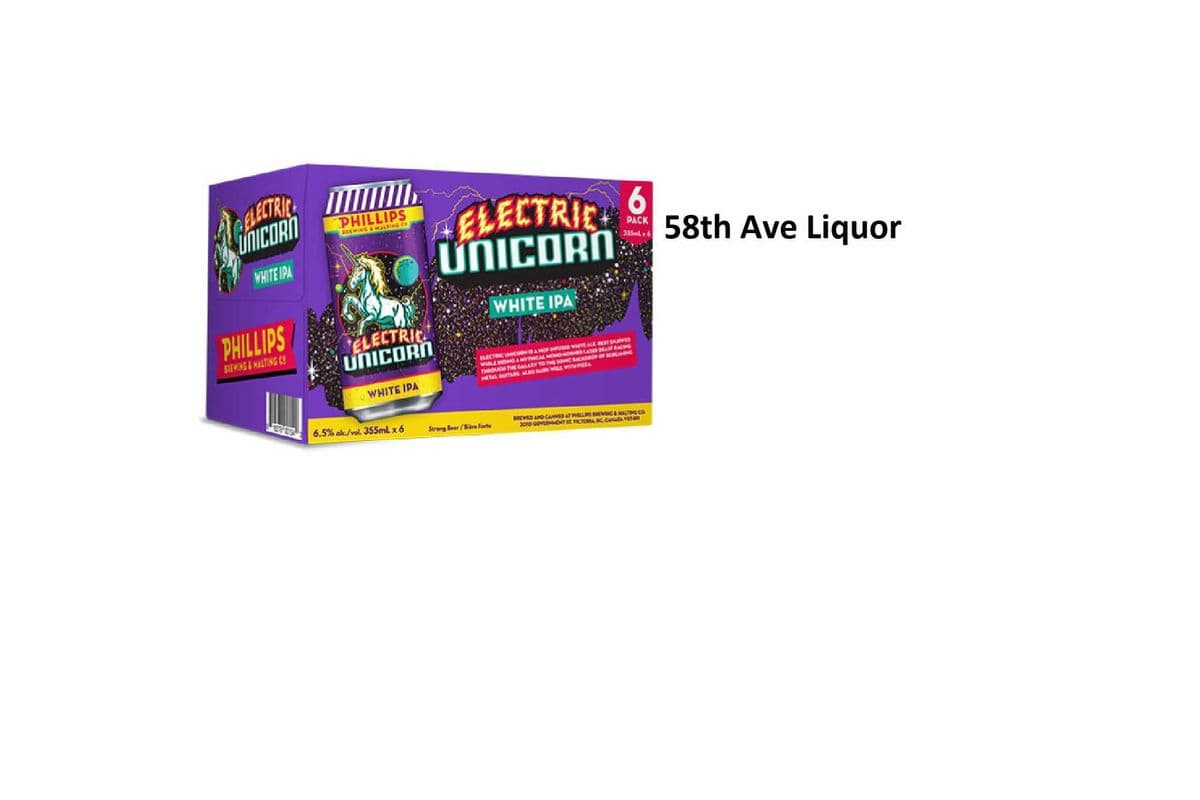 PHILLIPS ELECTRIC UNICORN WHITE 6 CANS (1 x 6x355ML)