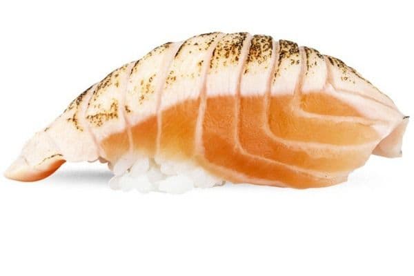 Salmon Aburi Nigiri Sushi
