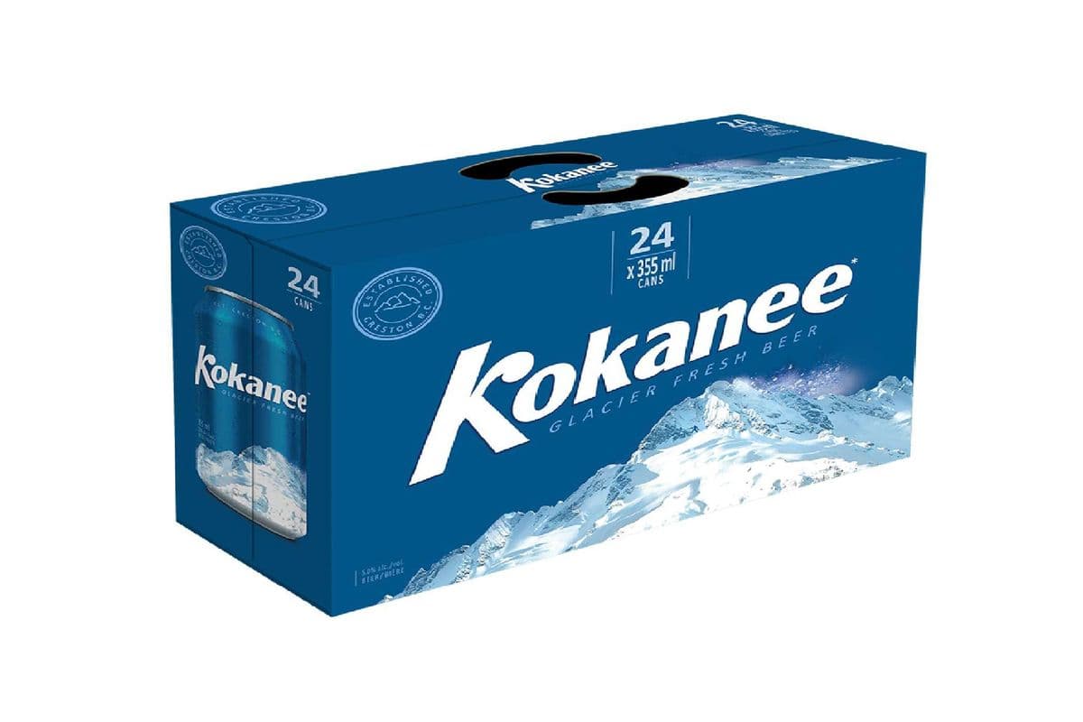 Kokanee Glacier Fresh Beer 24 cans (24 x 355ml)