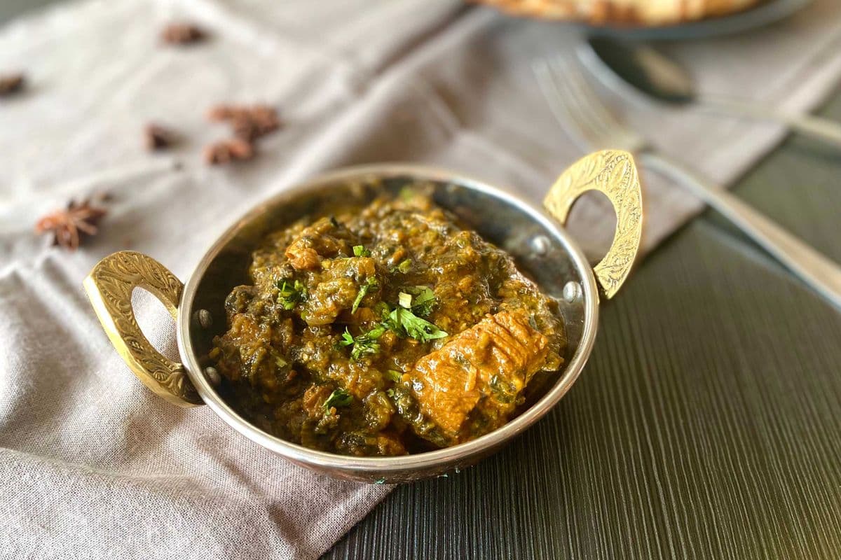 Saag au boeuf / Beef Saag