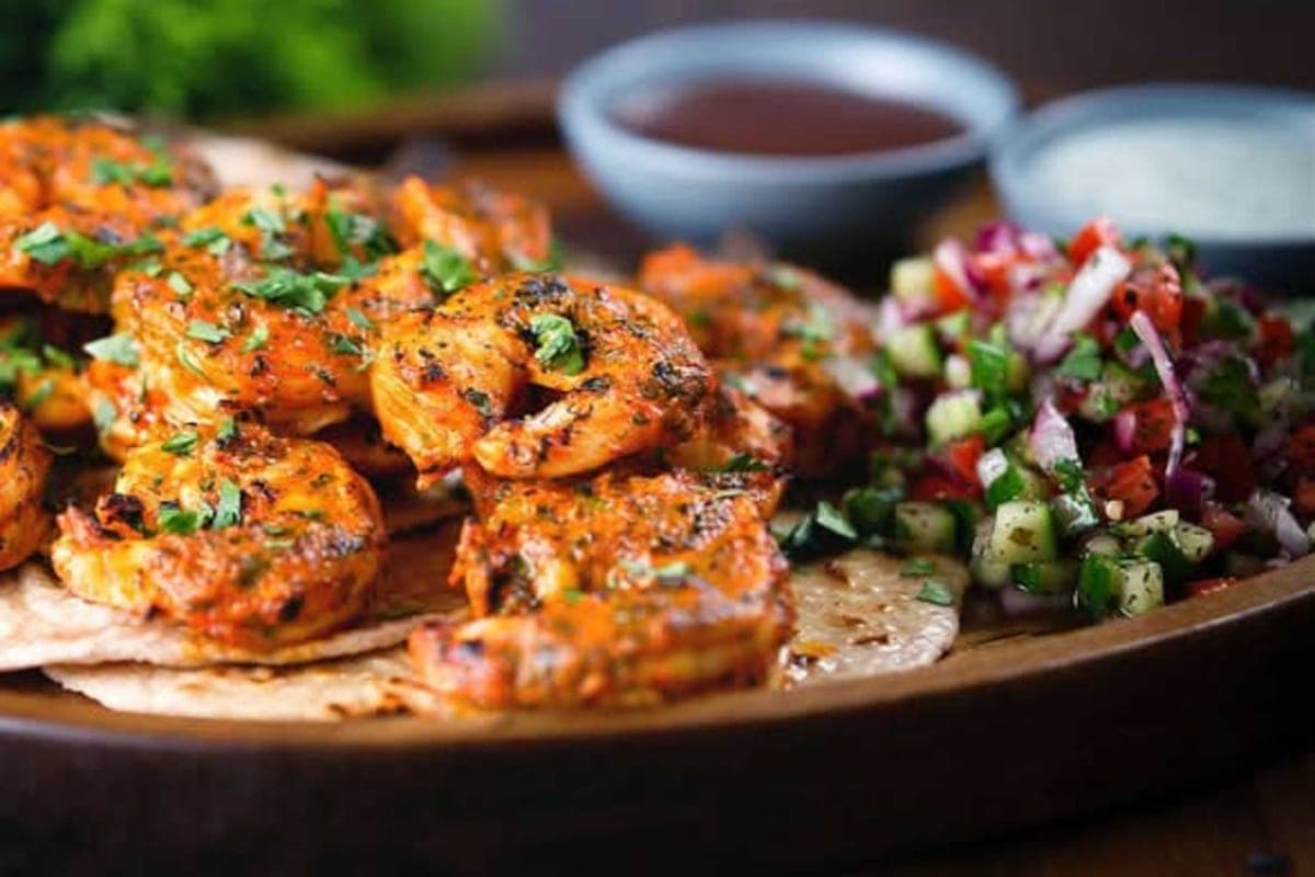 Crevette Tandoori / Tandoori Shrimp