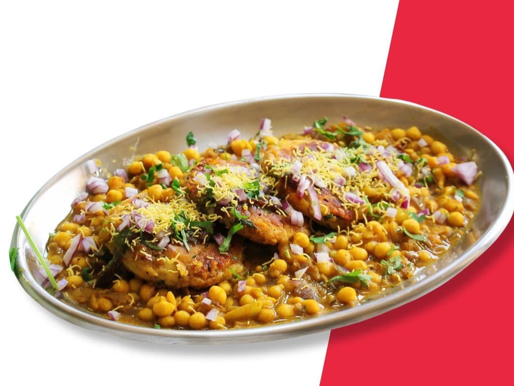 Aloo Tikki Chat (Ragda Patties)