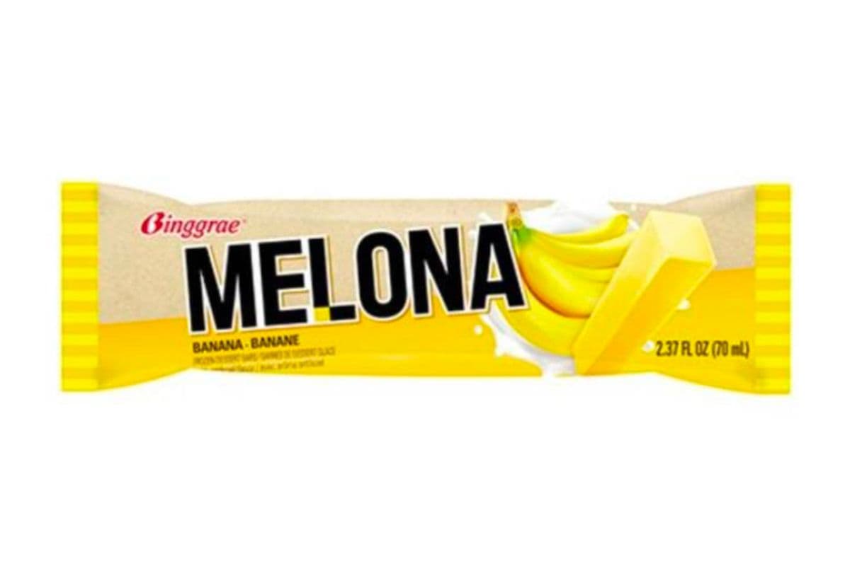 Melona Banana Frozen Dessert Bar (70 ml)