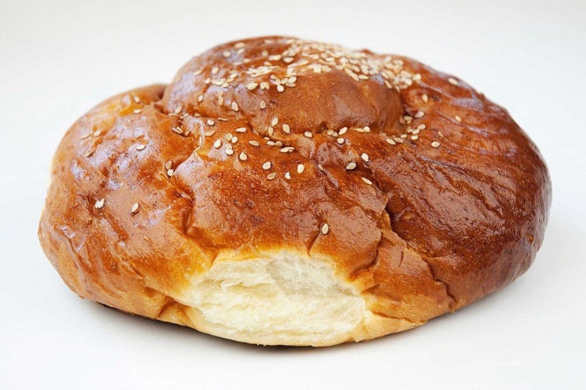 Shirmal Bread (Brioch Bun)