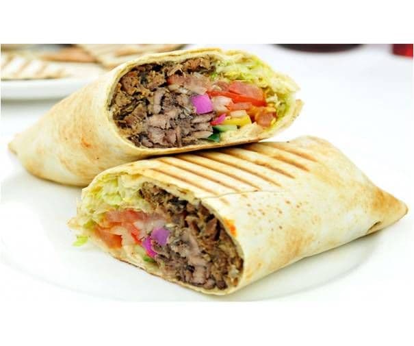 Beef Shawarma Wrap