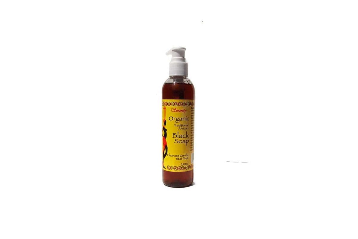Serenity Organic Traditional Black Soap (250 ml)