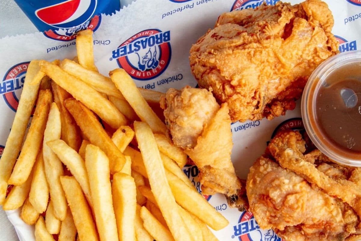 4 Piece Broaster Chicken Combo