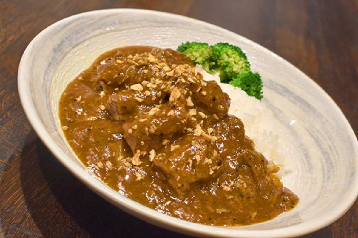 Black Pepper Beef Brisket Stew Rice with Mushroom 黑椒箘菇牛腩燴飯
