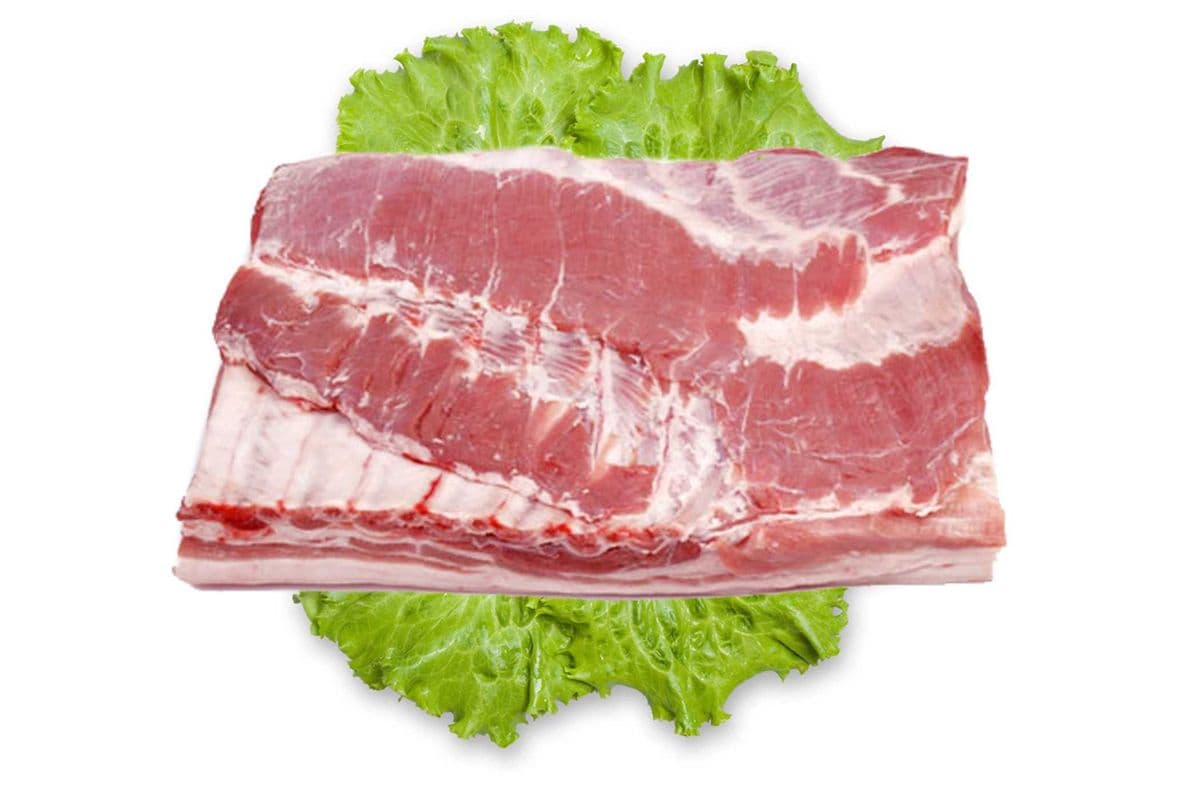 Pork Belly Rib On (per lb)
