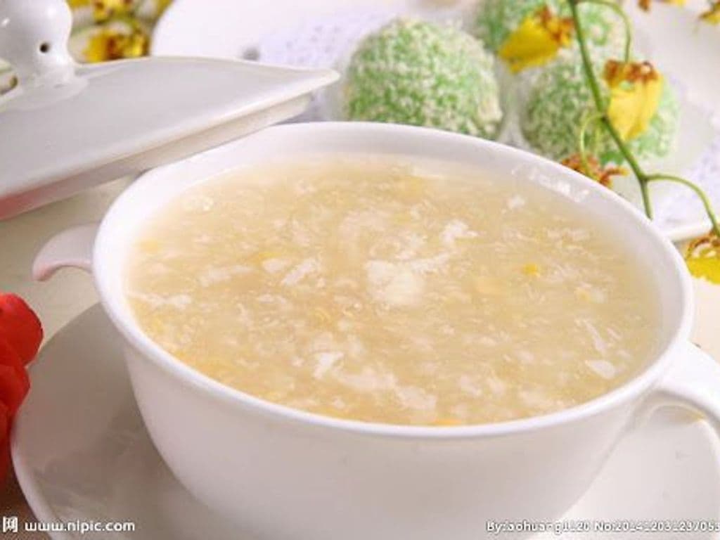 33.Fish Mew with Crab Meat Stew蟹肉鱼肚羹
