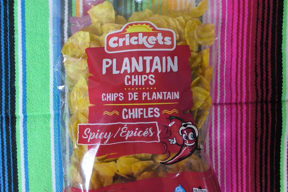Crickets Plantain Chips Chifles Spicy (200g)