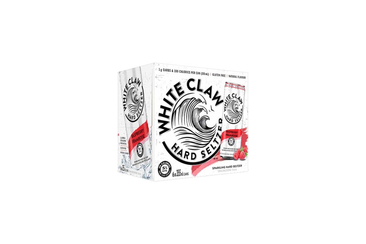 White Claw Raspberry (6 Cans) (6 x 355ml)