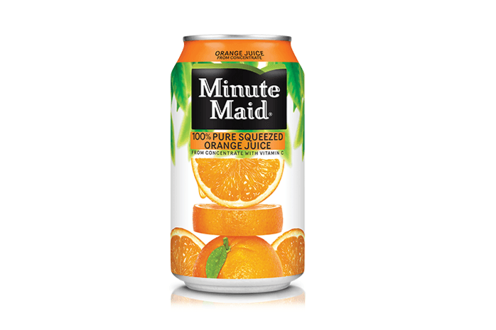 Jus d'orange (canette)