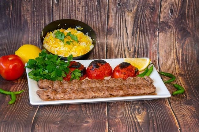 Kabab plate