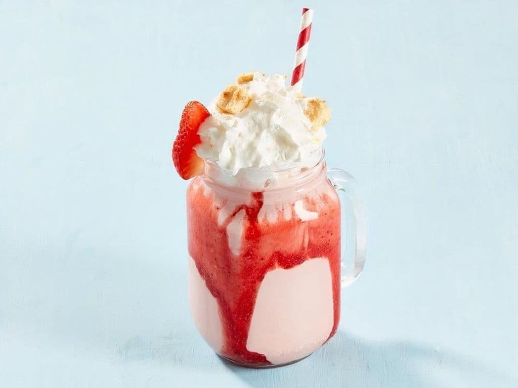 Strawberry Cheesecake Milkshake