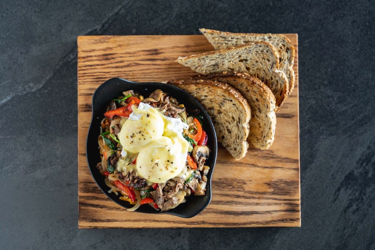 Cheesesteak Hash