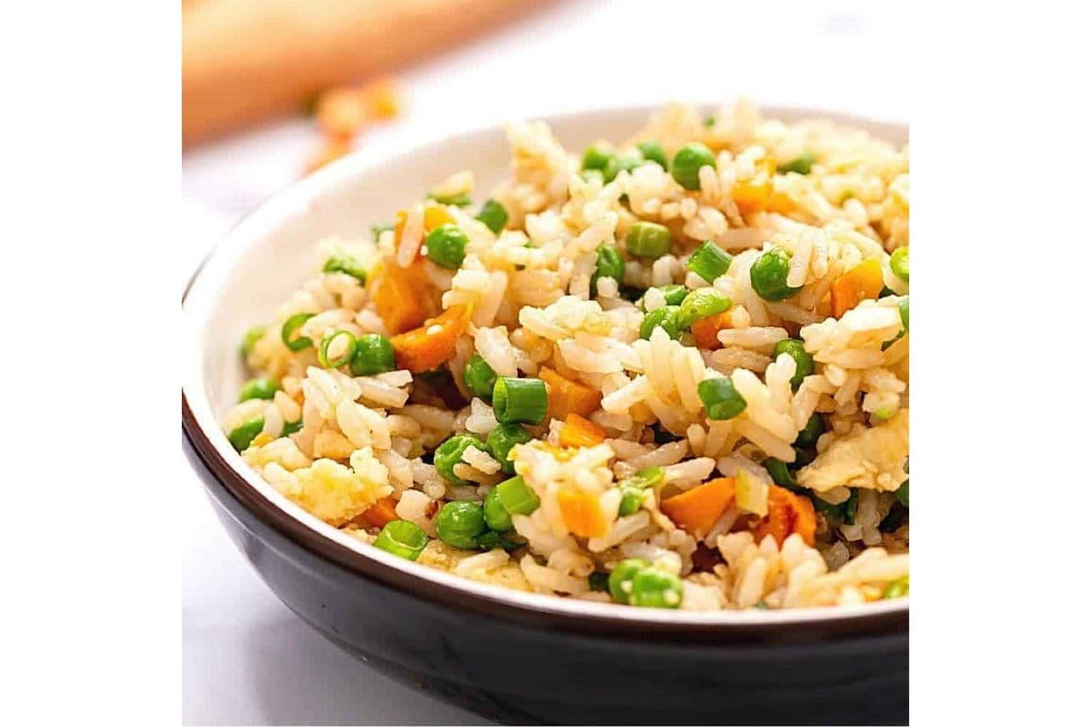 Vegetable Fried Rice 蔬菜炒饭