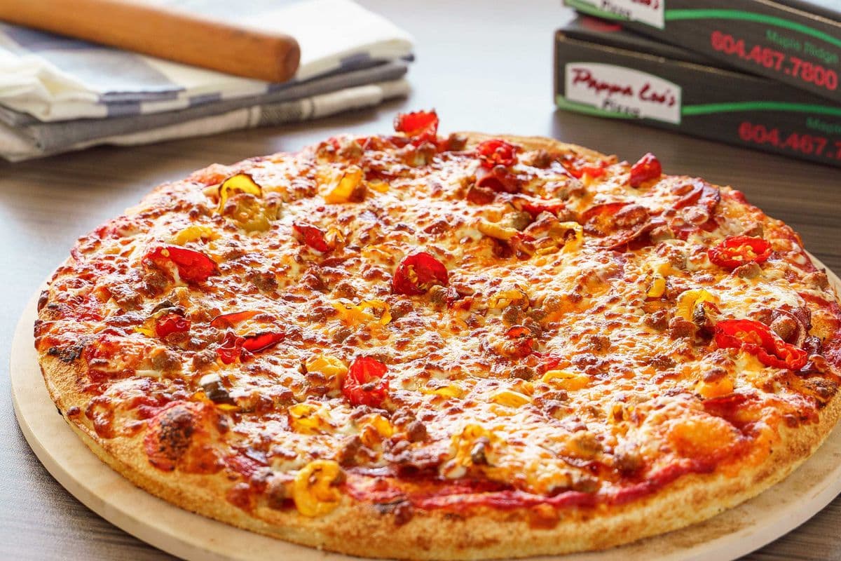 Large Spicy Capicolli Pizza