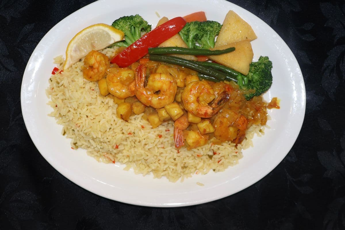 Seafood and Rice Curry
