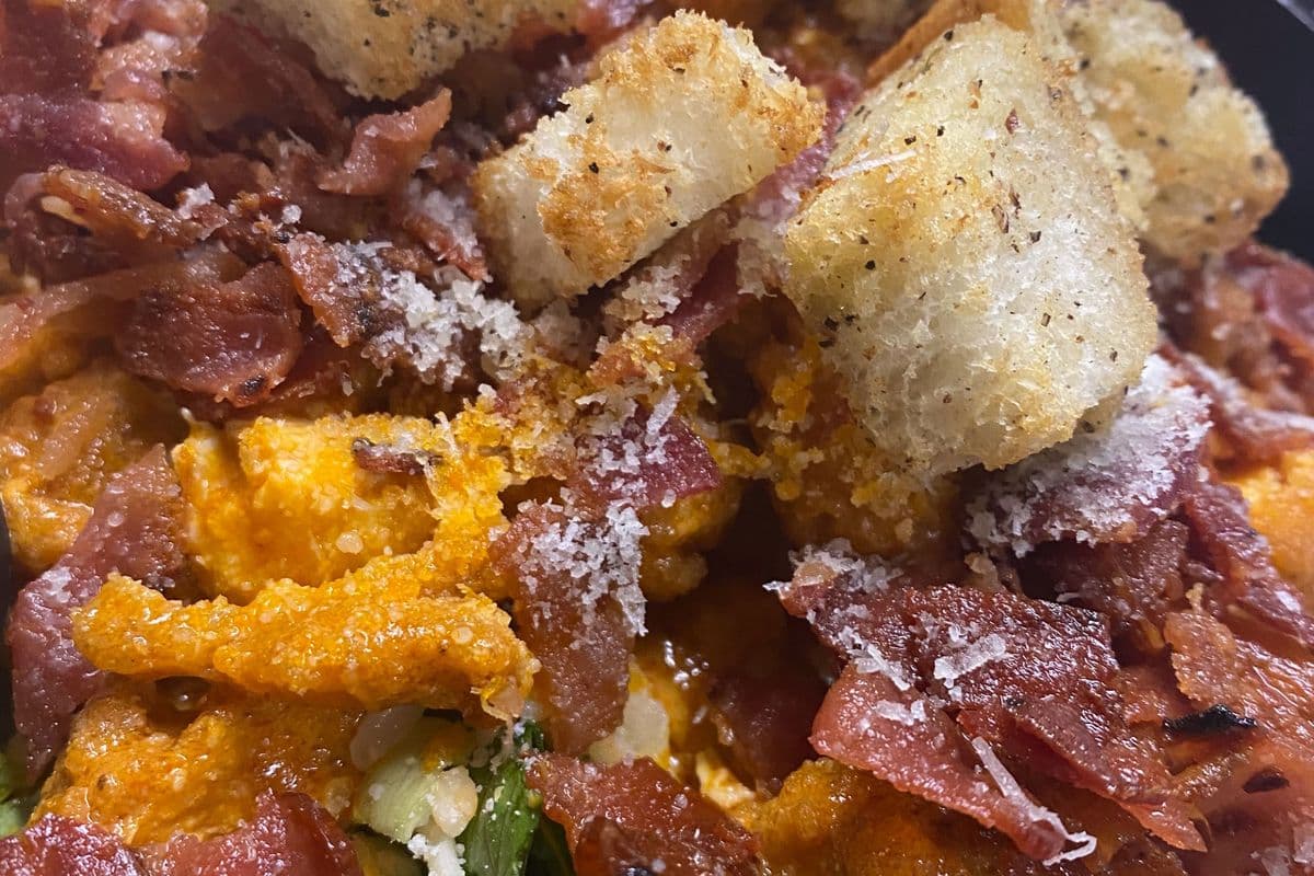 Small Buffalo Crispy Chicken Caesar Salad