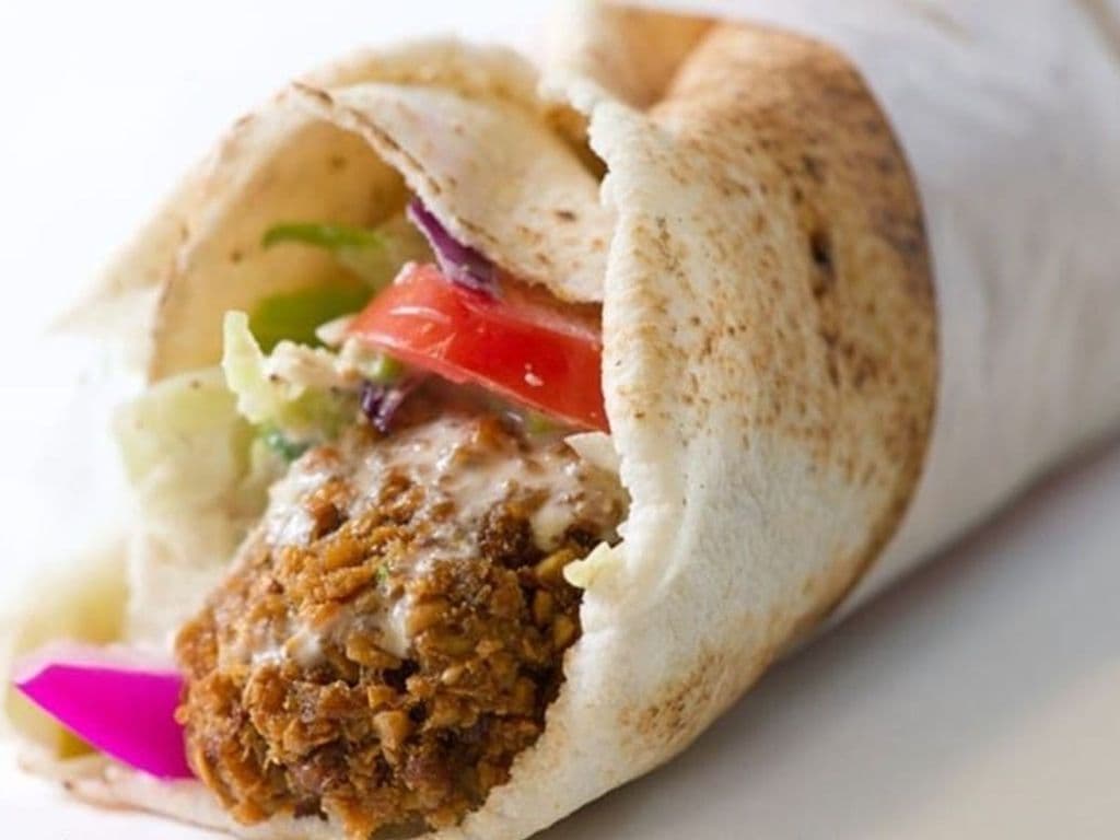Jordanian Falafel Wrap