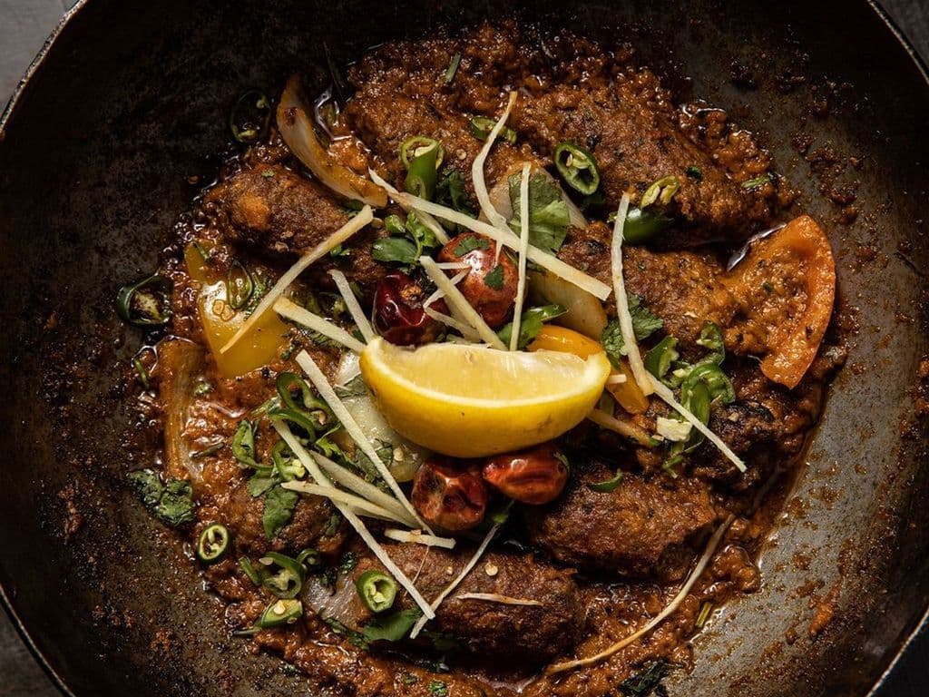 Beef Kebab Karahi