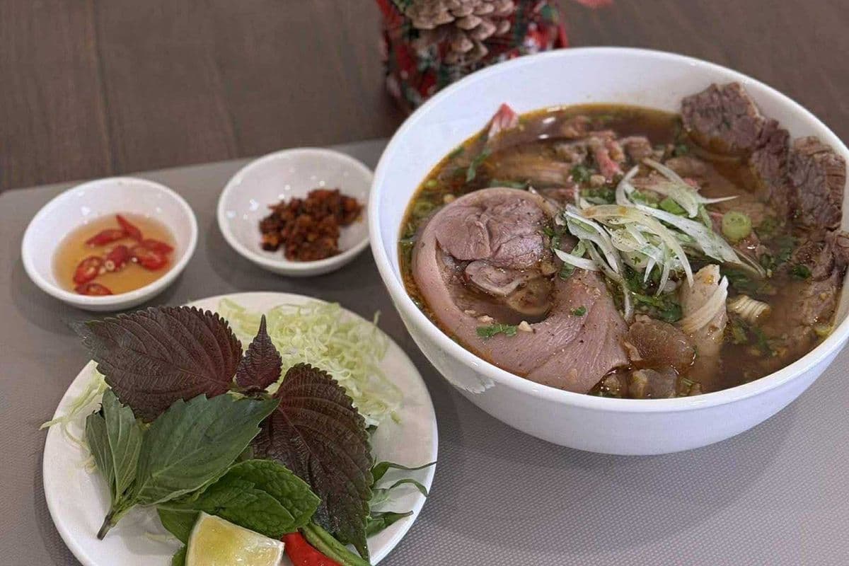 Spicy Beef Noodle Soup (Bún bò Huế)