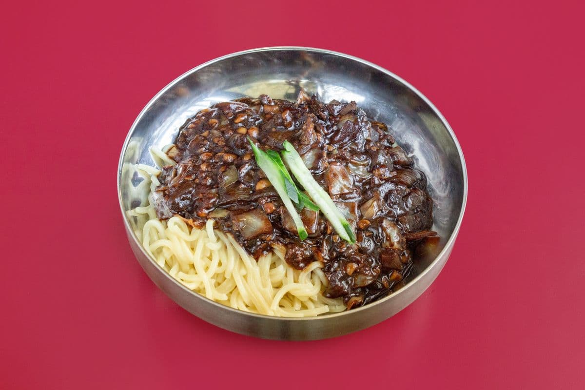 49. Black Bean Noodle (Jajang Myun)