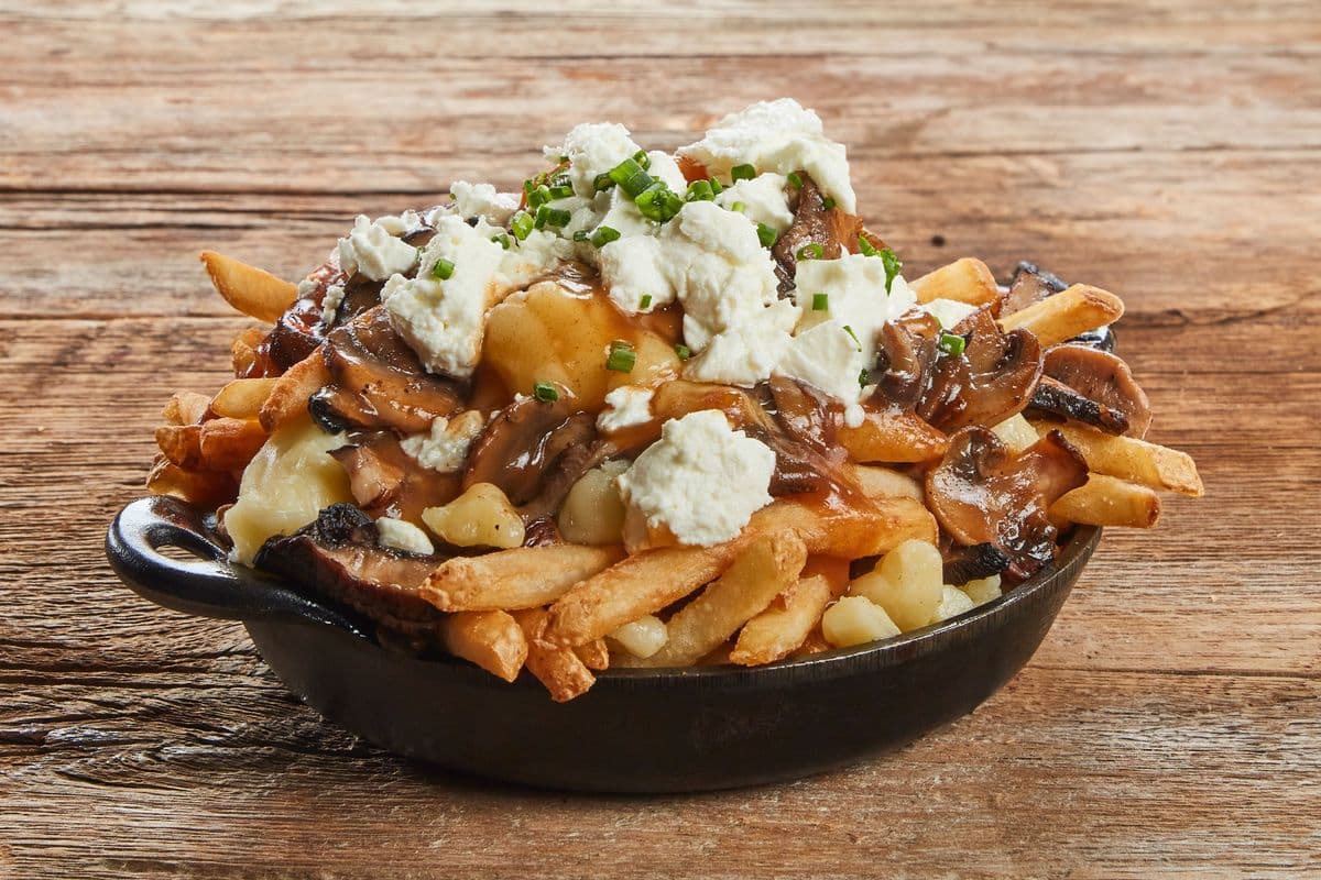 Mushroom with Fries / Champignons avec frites