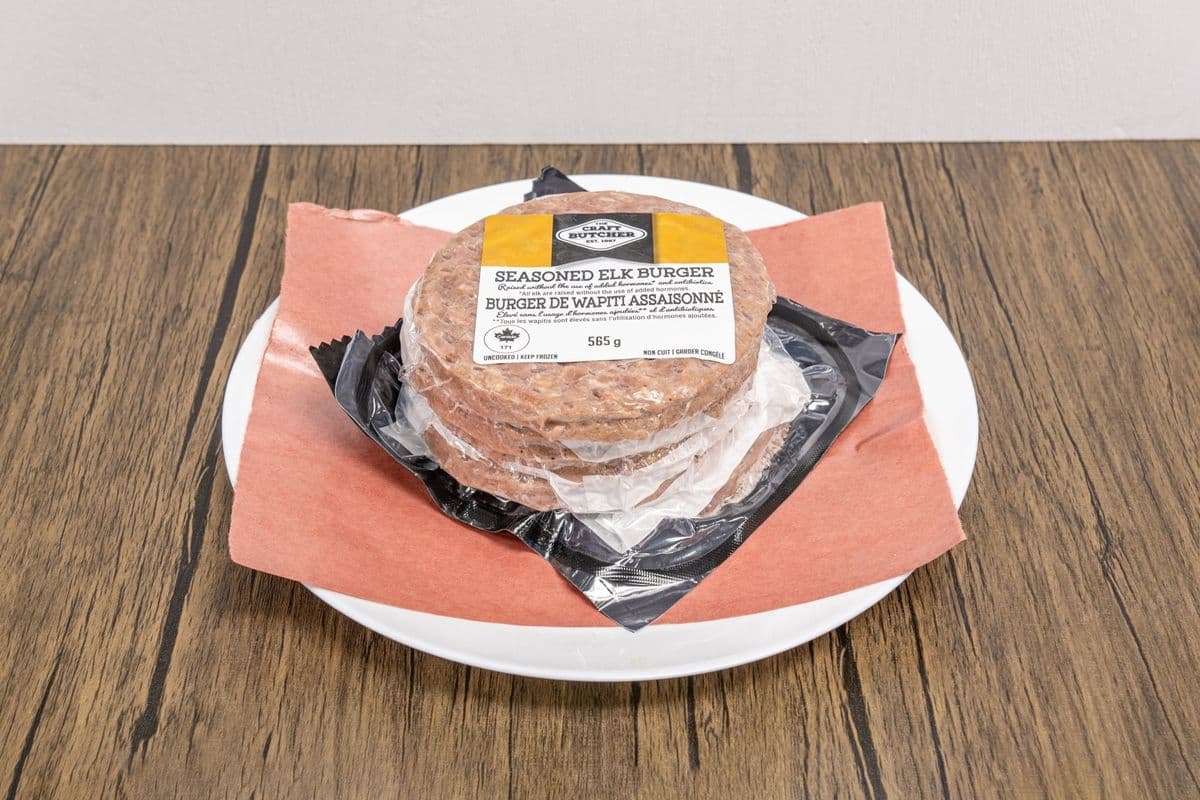 Elk Patties (4 Pack) (Frozen)