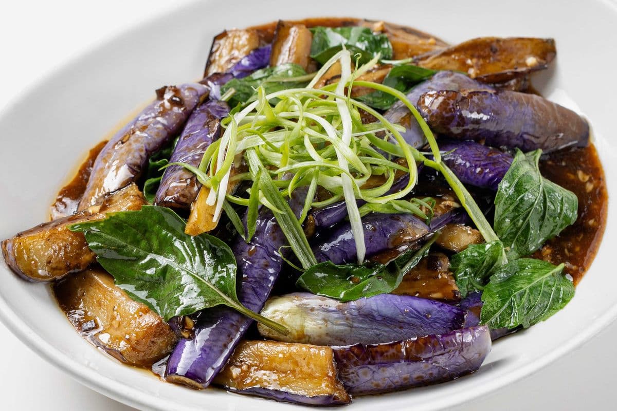 606. Braised Eggplant 醬燒茄子