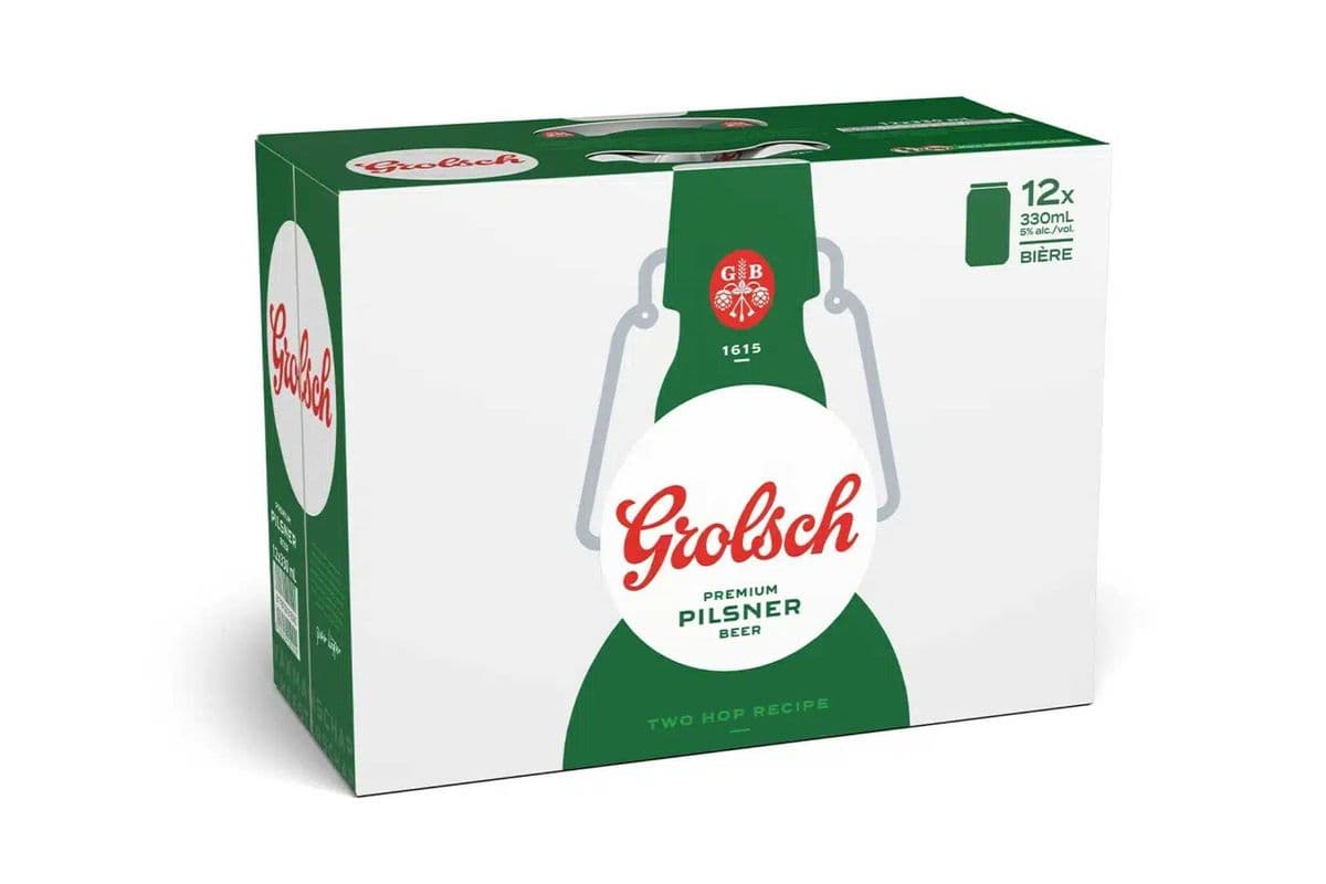 Grolsch (12 x 355 ml Cans)