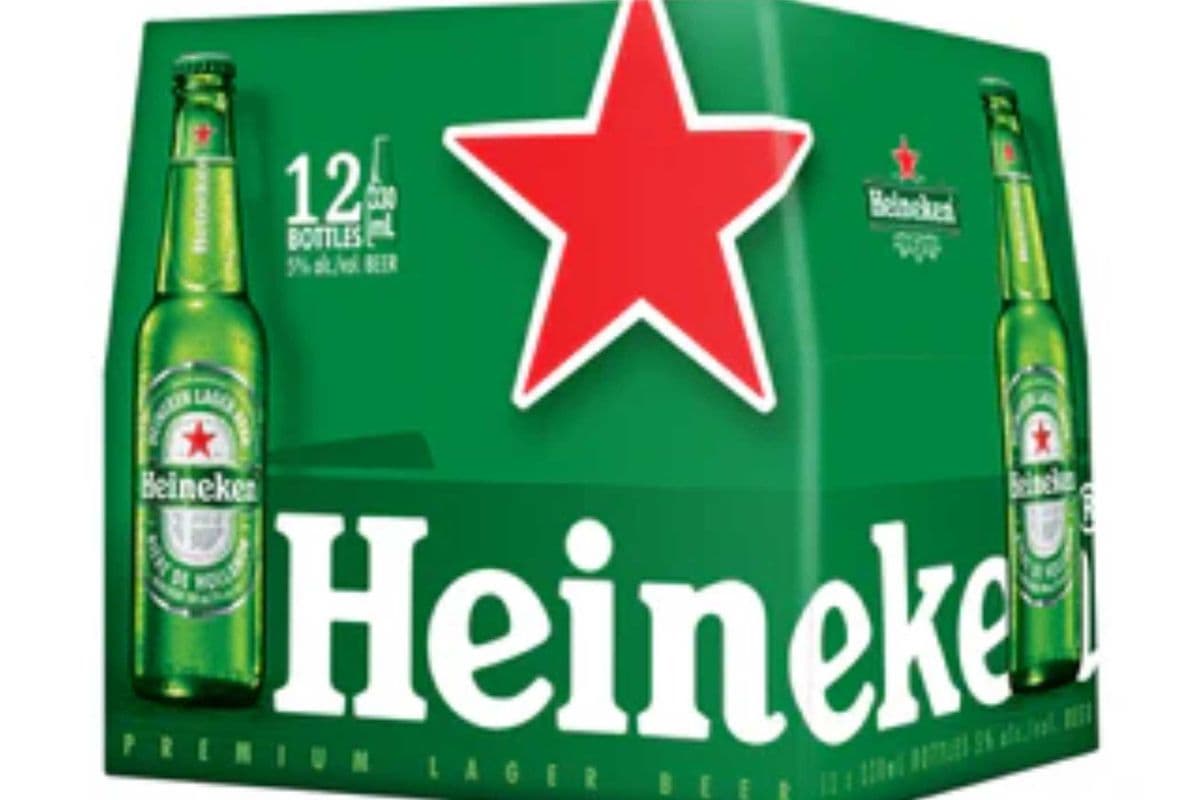 Heineken Lager (12 x 355 ml Bottles)