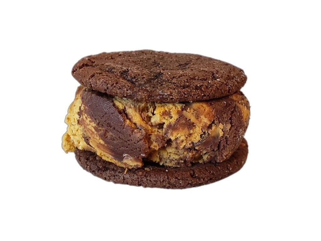 ~TLC Peanut Butter Chocolate Cup Ice Cream Sandwich