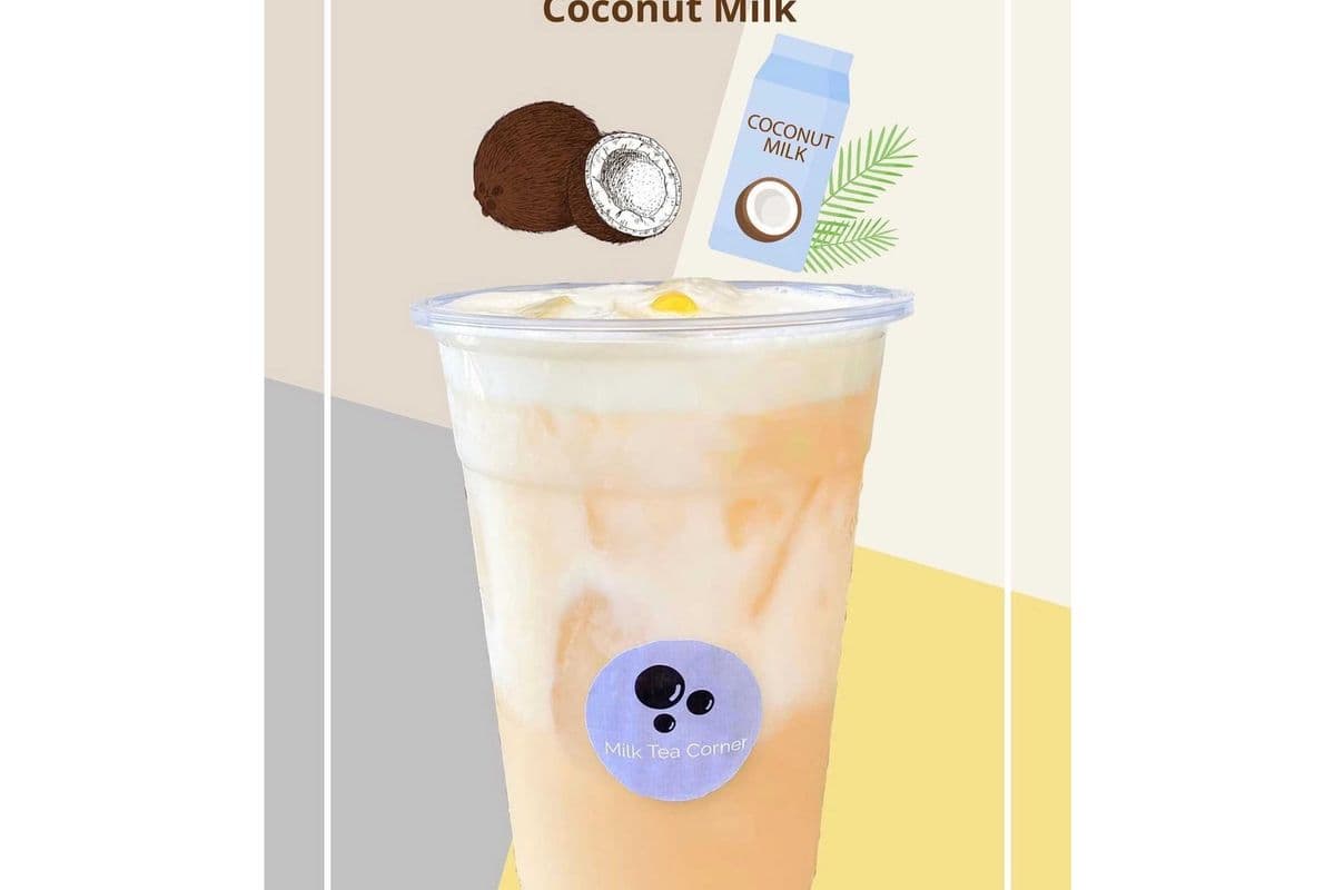 Iced Guava Passionfruit with Coconut Milk