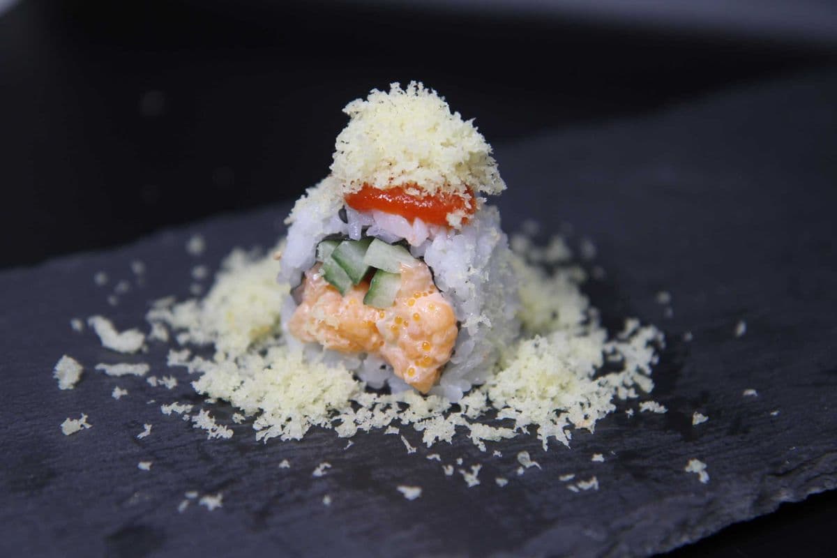 Crunch Spicy Chopped Scallop Roll