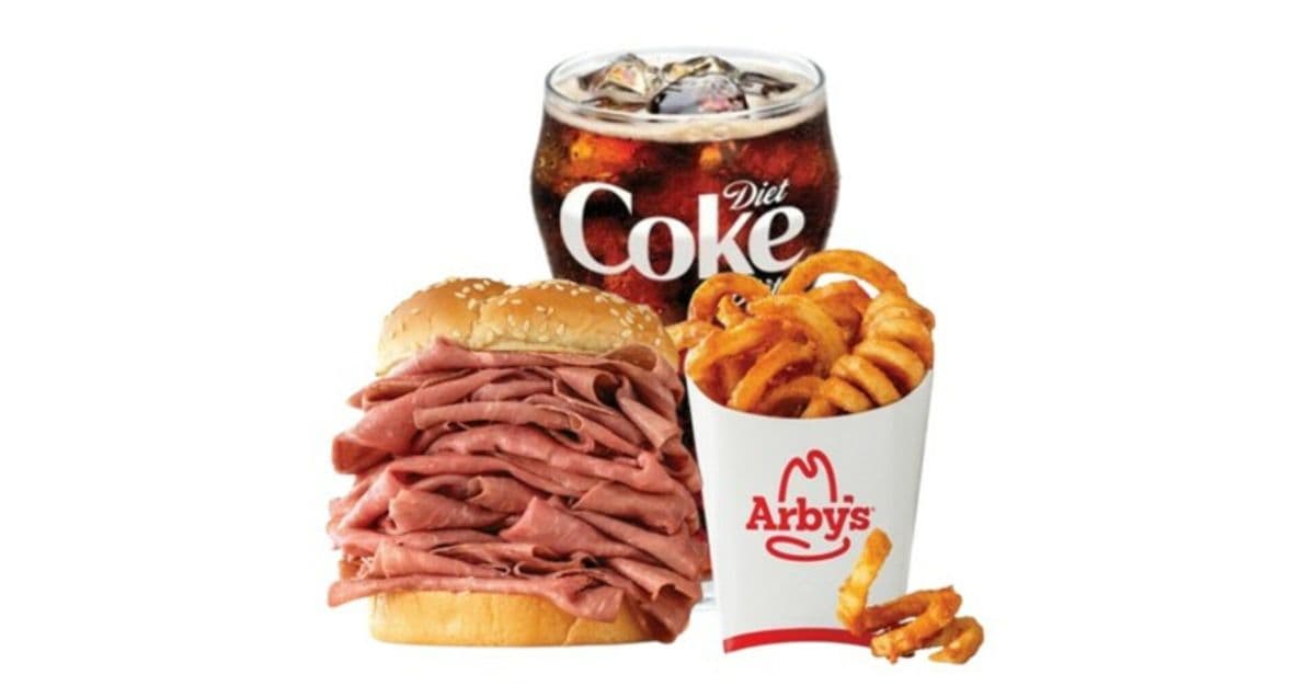 Roast Beef Half Pound Meal