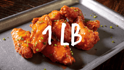 1 Lb ≈ 7 Wings / 1 Lb ≈ 7 ailes