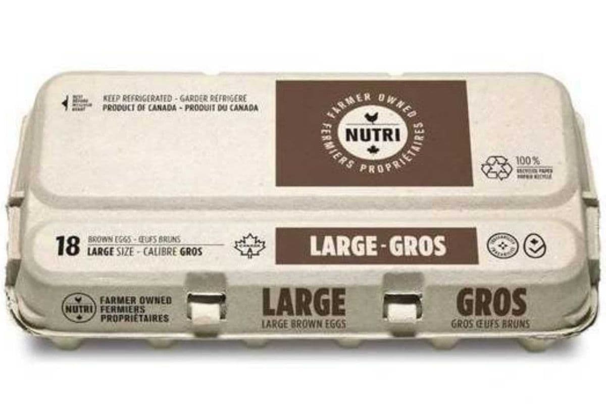 Nutri · Large Brown Eggs (18 eggs)