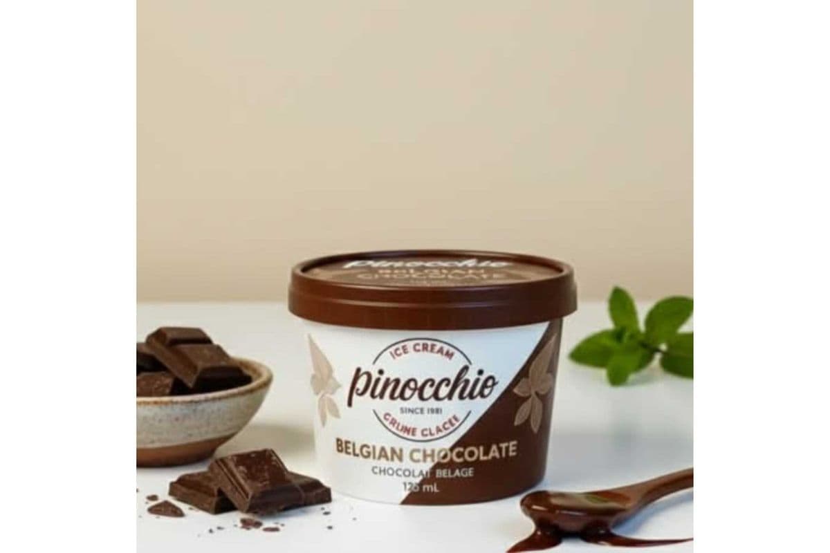 Pinocchio Ice Cream Belgian Chocolate (125mL)