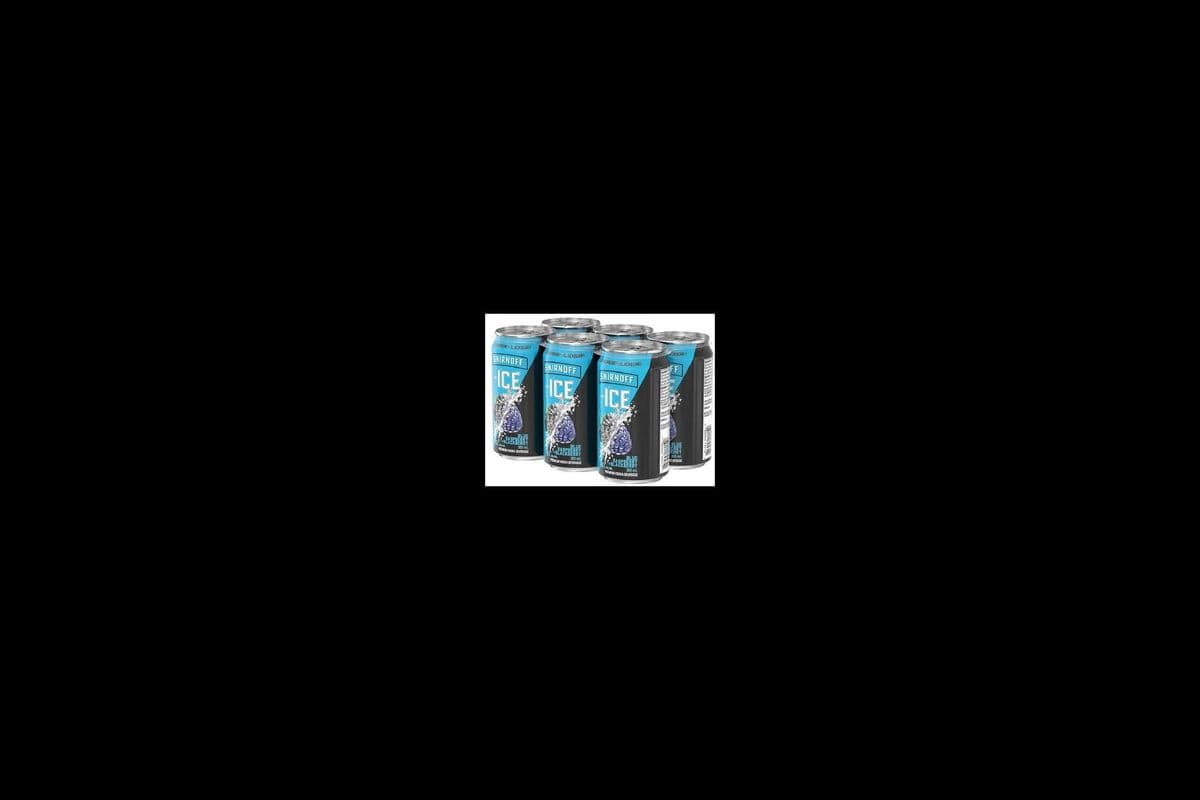 Smirnoff Ice Blue Raspberry & Blackberry (6 Pack) (6 x 6*355ML)