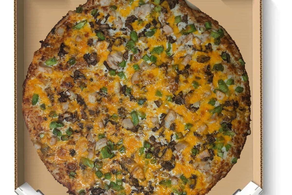 Small Desi BBQ Chicken (No Bacon) Pizza