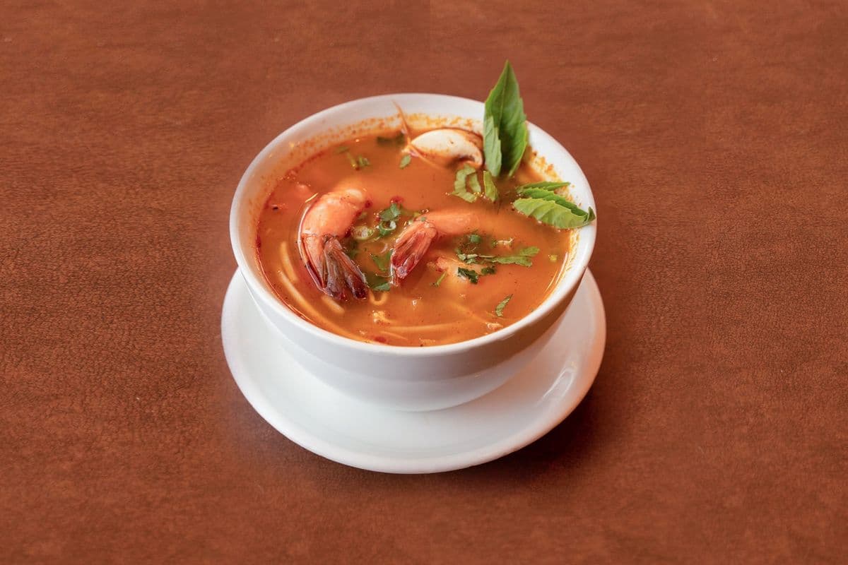 Soupe Citronnelle aux Crevettes / Lemongrass Soup with Shrimp