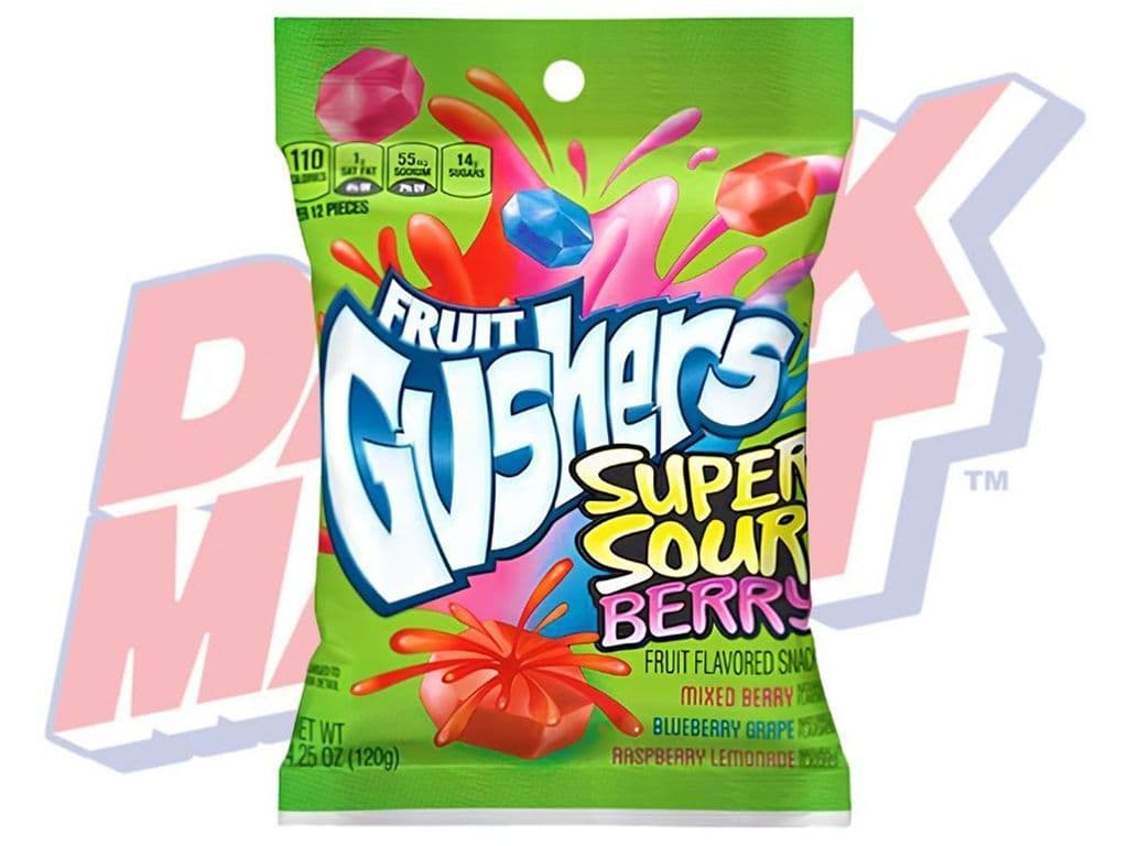 Gushers Super Sour Berry - 4.25oz