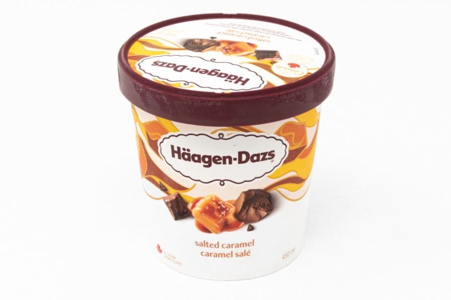 Haagen-dazs caramel salé / Haagen-dazs Ice Cream Salted Caramel (500 ml)