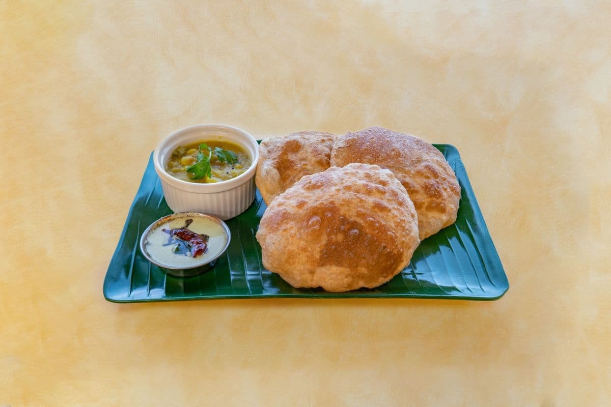 Aloo Puri Plate
